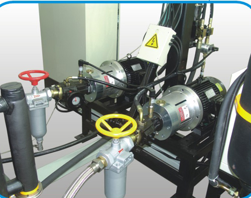 Standard pressure foaming machine - measurement unit